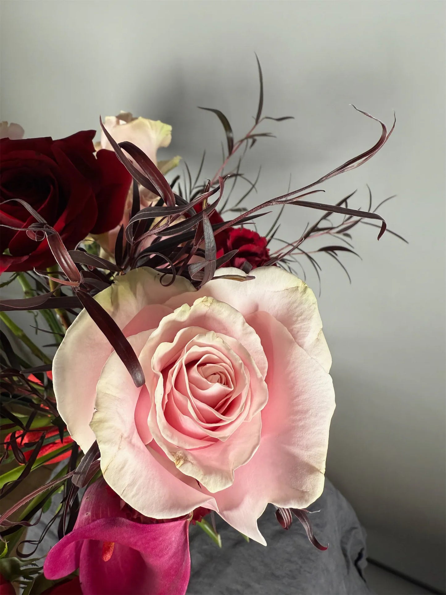 Hot Pink Kiss bouquet