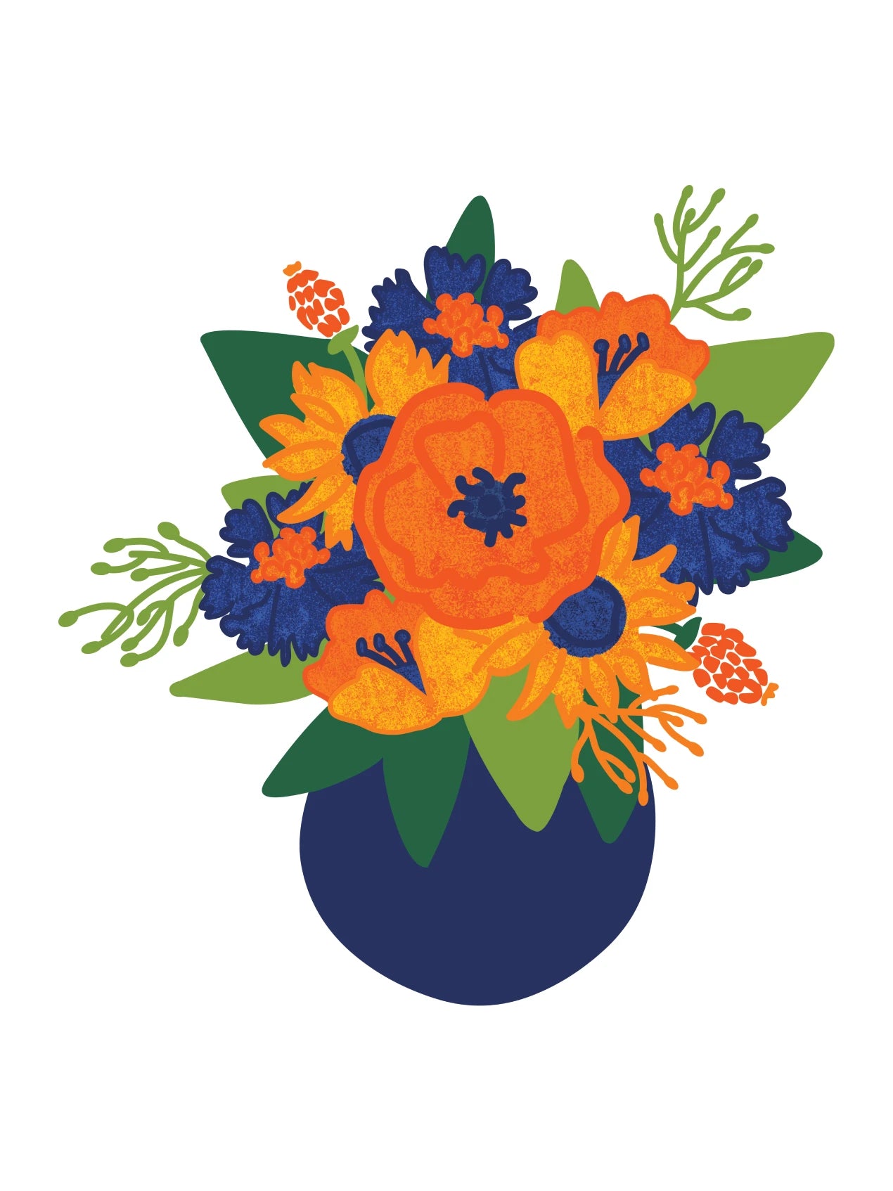 Julia's choice vase arrangement